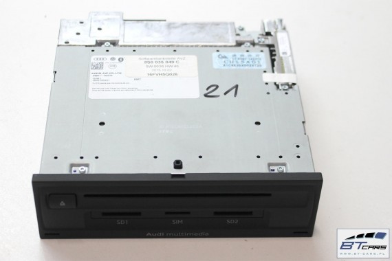 AUDI TT CZYTNIK MIB + PANEL MMI 8S0035049C 8S0919614K TOUCHPAD gałka z touchpadem sterowanie 8S0035049C 8S0919614K 8S0035049