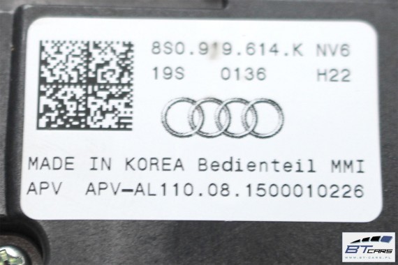 AUDI TT CZYTNIK MIB + PANEL MMI 8S0035049C 8S0919614K TOUCHPAD gałka z touchpadem sterowanie 8S0035049C 8S0919614K 8S0035049