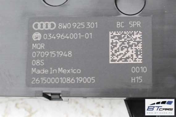 AUDI A4 PANEL Z PRZYCISKAMI PRZYCISKI 8W0925301BC 8W0 925 301 BC przycisk b9 f5 sterowania