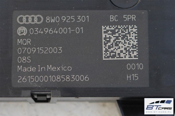 AUDI A4 PANEL Z PRZYCISKAMI PRZYCISKI 8W0925301BC 8W0 925 301 BC przycisk b9 f5 sterowania 8W0925301BC 8W0925301BC 8W0925301BC