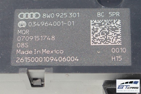 AUDI A4 PANEL Z PRZYCISKAMI PRZYCISKI 8W0925301BC 8W0 925 301 BC przycisk b9 f5 sterowania 8W0925301BC 8W0925301BC 8W0925301BC