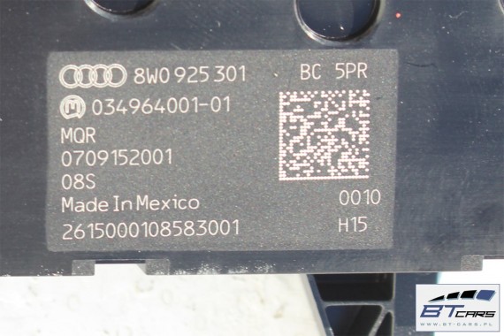 AUDI A4 PANEL Z PRZYCISKAMI PRZYCISKI 8W0925301BC 8W0 925 301 BC przycisk b9 f5 sterowania 8W0925301BC 8W0925301BC 8W0925301BC