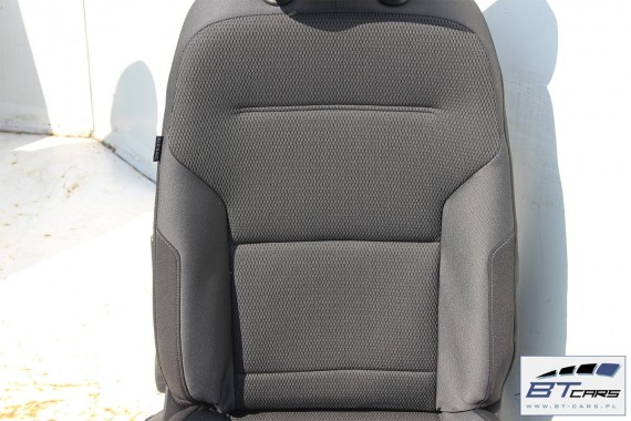 VW GOLF 7 VII KOMBI FOTELE KOMPLET FOTELI siedzeń siedzenia fotel tapicerka 5G 5G9 welur kolor czarny 5G0 Variant