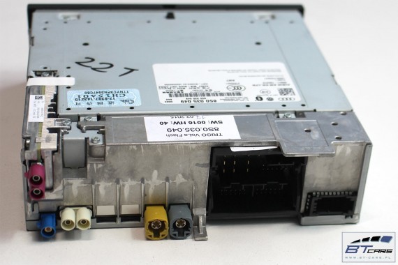 AUDI TT CZYTNIK + PANEL MMI 8S0035049 8S0919614B TOUCHPAD gałka z touchpadem sterowanie 8S0035049 8S0919614B 8S0919614 8S0035049