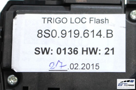 AUDI TT CZYTNIK + PANEL MMI 8S0035049 8S0919614B TOUCHPAD gałka z touchpadem sterowanie 8S0035049 8S0919614B 8S0919614 8S0035049