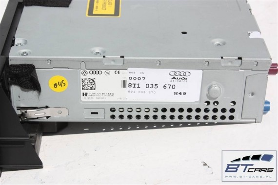 AUDI A4 A5 Q5 CZYTNIK DVD SD SIM MMI 3G 8T1035670 8T1035670D 8T1035670J 8T1035670G 8T1 035 670 nawigacja MULTIMEDIA 8K 8T