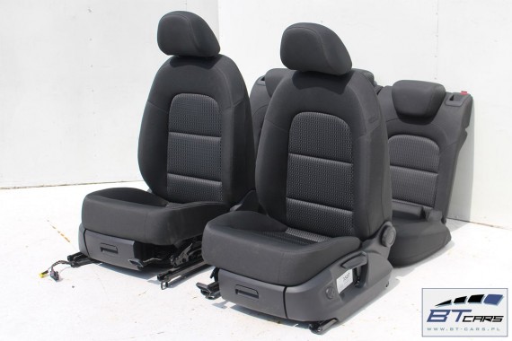 AUDI Q3 FOTELE KOMPLET FOTELI siedzeń siedzenia fotel tapicerka 8U welur przebieg 4085 kilometrów