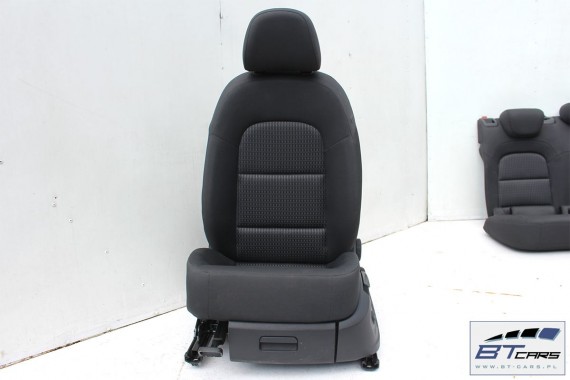 AUDI Q3 FOTELE KOMPLET FOTELI siedzeń siedzenia fotel tapicerka 8U welur przebieg 4085 kilometrów