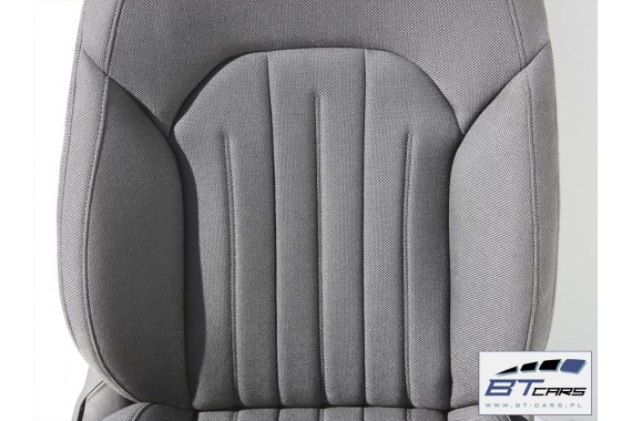 AUDI A8 FOTELE KOMPLET FOTELI siedzeń siedzenia tapicerka 4H D4 4H0 welur elektryczne i podgrzewane