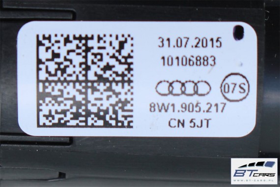 AUDI A4 A5 PRZYCISK START STOP 8W1905217 8W1905217F 8W1 905 217 PRZYCISKI 8W 8W1905217 8W1905217F 8W1905217 8W1905217F 8W1905217